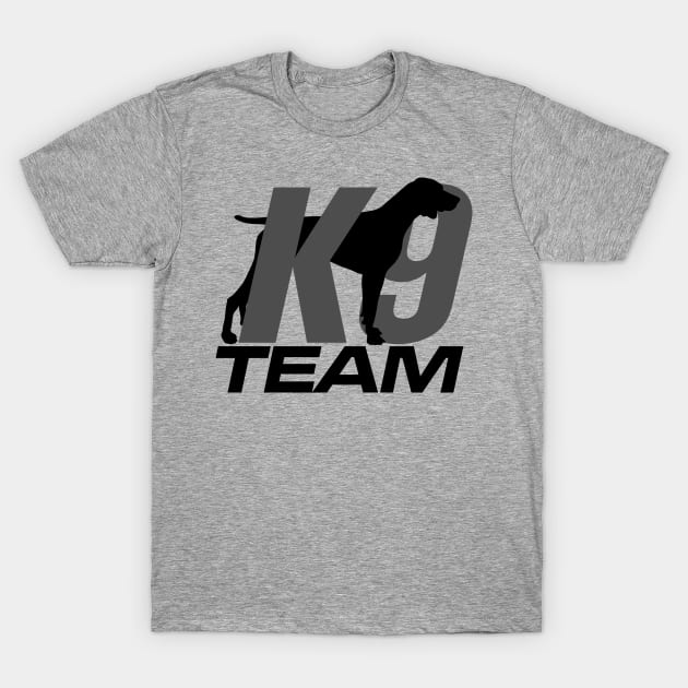 K-9 Team - German Shorthaired Pointer T-Shirt by Nartissima